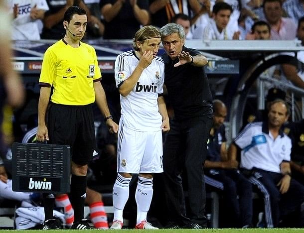 When Mourinho brings a player on, he actually has a plan. His introduction of Luka Modric in Real Madrid's clash with Man Utd changed the tie